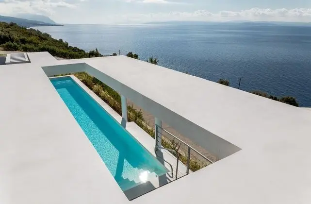 600m² homm Luxury Villa Sea Side Evia 16ppl - Havuz