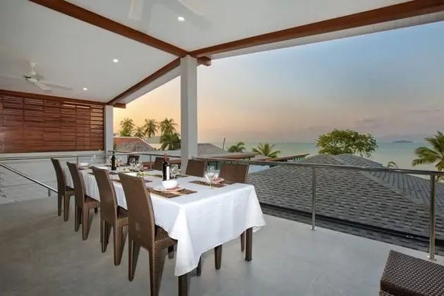 7 Bed Beautiful Beach Front Villa SDV031-By Samui Dream Villas - Yerinde Yemek