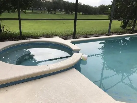 7 Bedroom Home With Private Screened Pool Spa Gameroom and 2 Master Suites by Florida Dream Homes