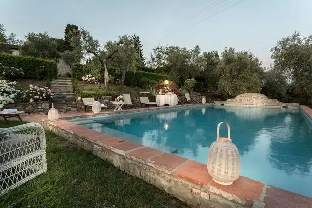 7 Bedrooms Luxury Farmhouse in Lucca Outdoor and Indoor Heated Swimming Pools