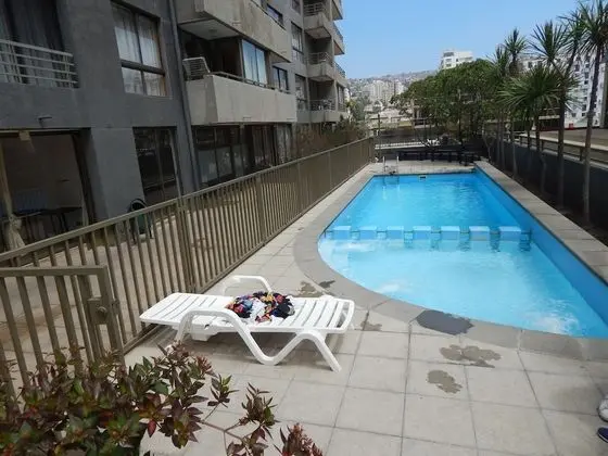 708 Apartamento TR Centro Viña - Havuz