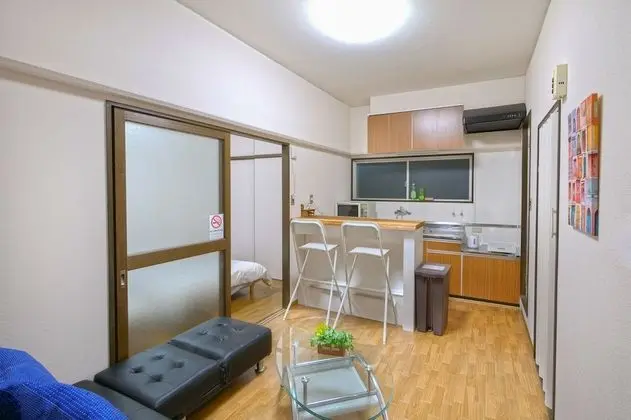 73BNB Hotel Apartment Ebisucho - Mutfak