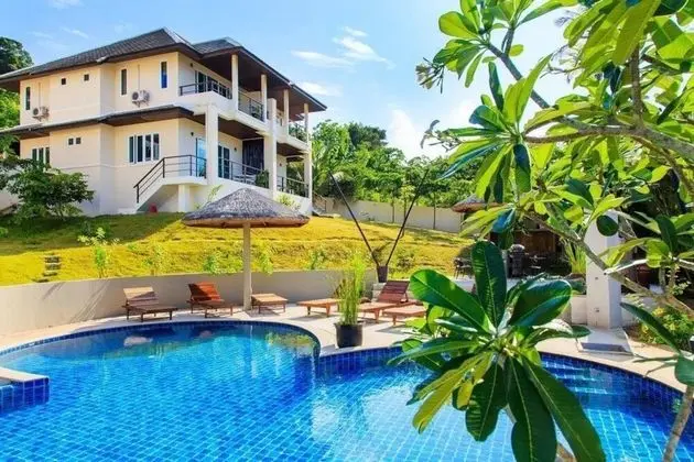 8BR Multiple Villas for large groups SDV290-By Samui Dream Villas - Havuz