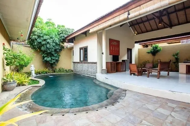 9-BR Private Pool Villa Walk to Seminyak Beach - Havuz