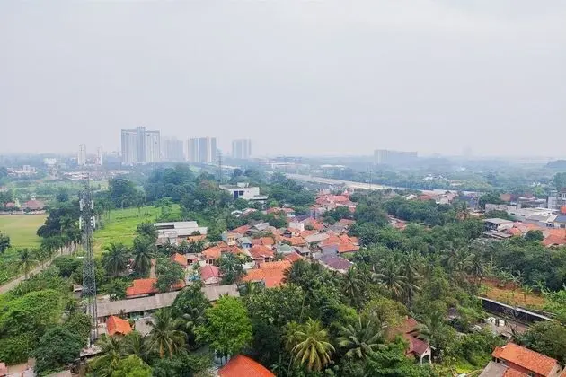 A Luxury 3Br Bali Style Apartment At The Avenue Parkland Bsd Tangerang