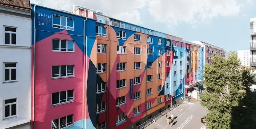 a&o Wien Hauptbahnhof - Dış Mekan