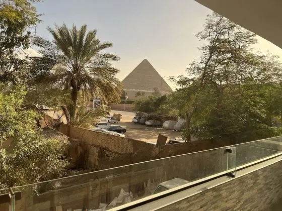 A pyramids view