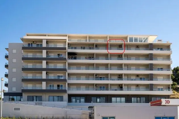 A1 - Modern apt With the Terrace & sea View - Dış Mekan