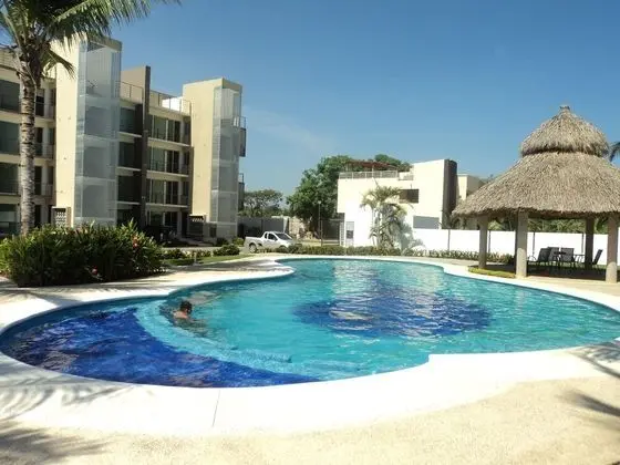 Acapulco Diamond Zone Residential With Jacuzzi in Private Roof Garden - Havuz