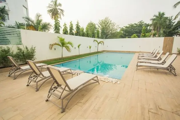 Accra Luxury Apartments at The Lul Water - Havuz