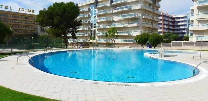 Acogedor apartamento en Salou - Havuz