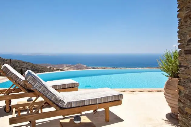 Aeolis Tinos Suites - Havuz
