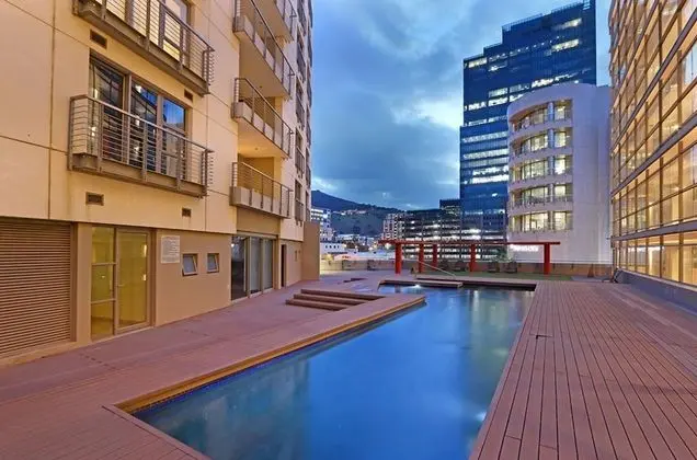 Afribode Acc Adenium Beachfront Apartment - Havuz