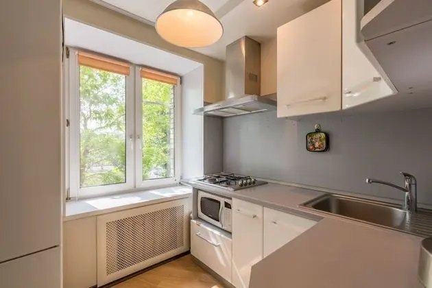 AG Apartment on Mashinostroenya 9, 135 - Mutfak