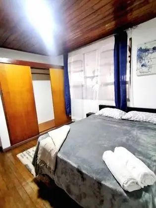 Airport traveler's home.