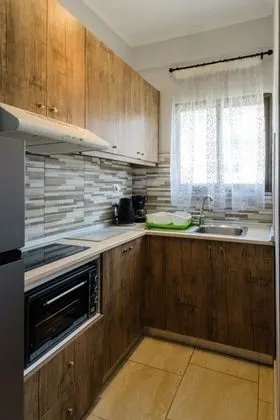 Akis Villa Studios & Apartments with Pool - Mutfak