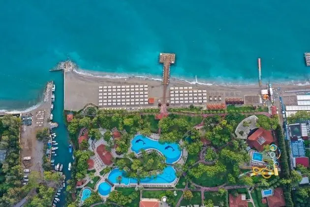 aerial view