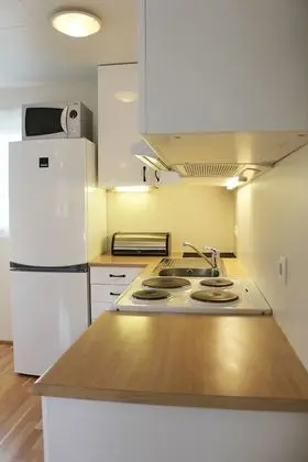 Akureyri City Apartments - Mutfak