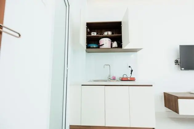 Aladdin Hotel and Apartment - Mutfak