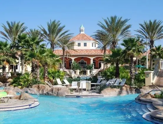 Alan's Regal Palms Resort Townhome - Havuz