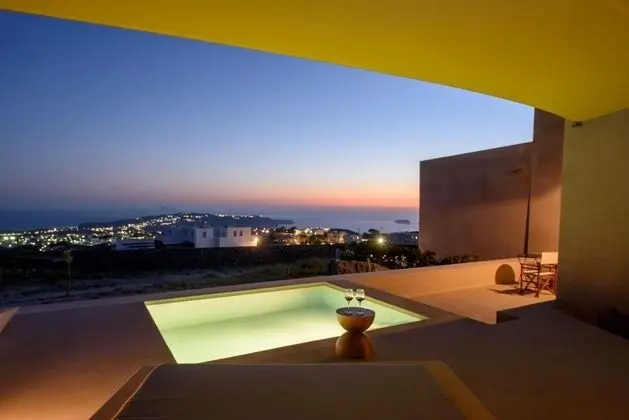 Albus Villas Santorini Prince Albus Suite With Private Plunge Pool
