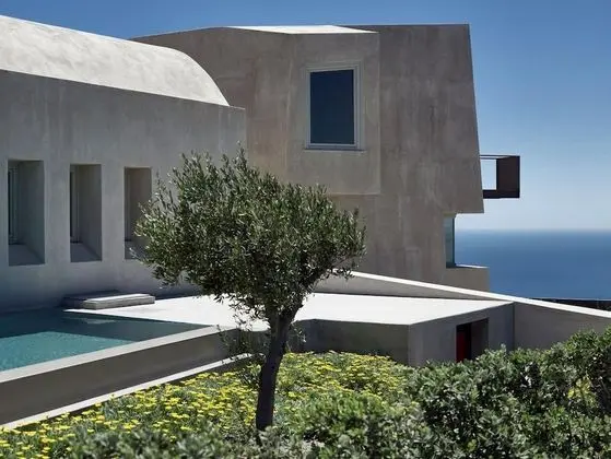 Albus Villas Santorini Royal Albus Court With Private Pool Sunset View - Oda