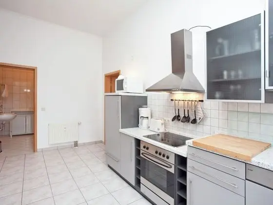 Alluring Villa in Grunhainichen-borstendorf With Terrace - Mutfak