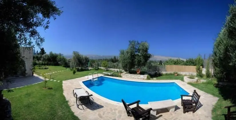 Villa Aloni-traditional Stone Villa With Nice View,pool and Garden - Spa