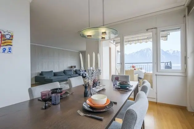 Alpine Stunning Apartment in Montreux - Oda Düzeni