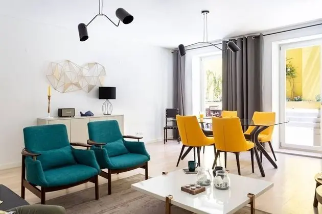 ALTIDO Bright&elegant 2BR home w/ workspace& huge terrace in Pena, close by viewpoint - Öne Çıkan Resim