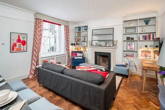 ALTIDO Charming 1BR flat w Patio in the Heart of Pimlico - İç Mekan