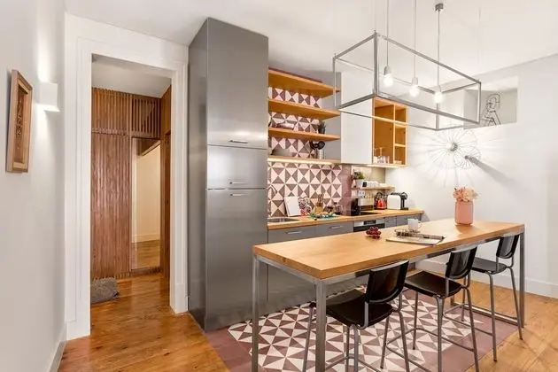 Altido Elegant Bica Apartment In Historical Centre - Mutfak