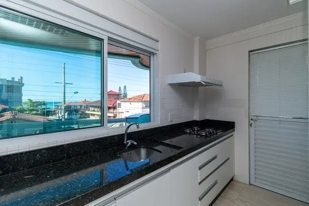 Aluguel Apartamento 3 quartos vista mar - Mutfak