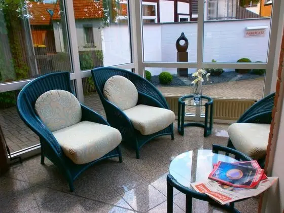 Hotel Am Braunen Hirsch - Lobi
