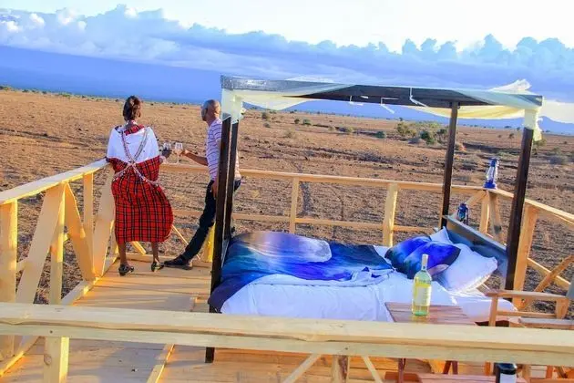 Amanya Moon Star Bed Amboseli National Park - Öne Çıkan Resim