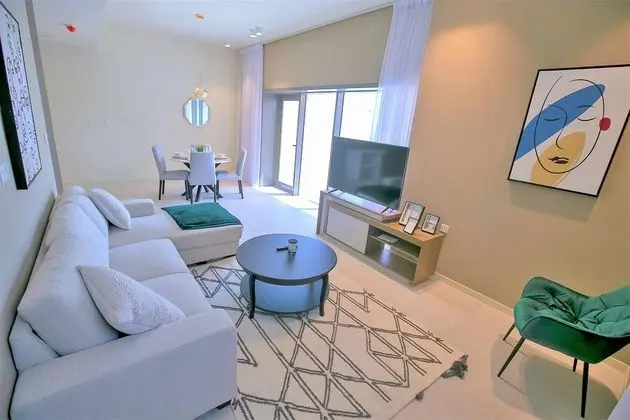 Amazing 1bedroom With Balcony at Park View Dubai - Oda Düzeni