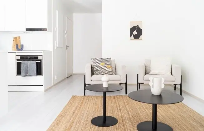 Amazing 2br at city center with parking - İç Mekan