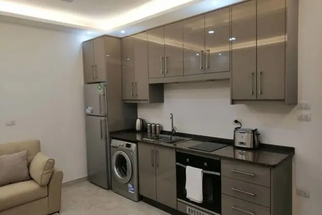 Amazing one Bedroom Apartment in Amman,elwebdah 3 - Mutfak