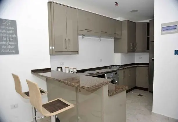 Amazing one Bedroom Apartment in Amman, Elwebdah 4 - Mutfak