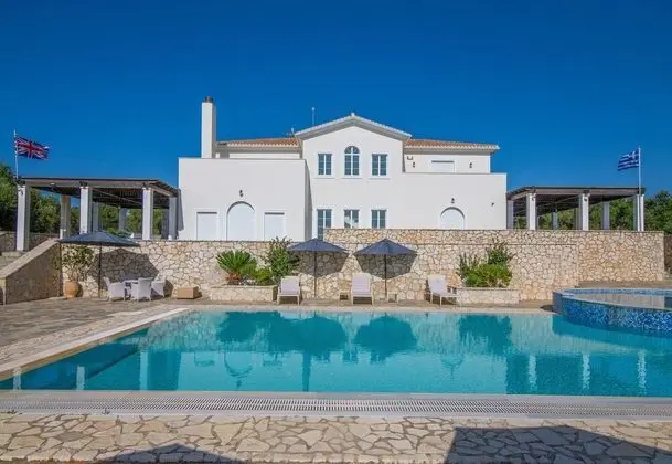 Amazing Pool Villa Kyllini Sea View - Dış Mekan