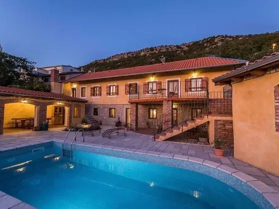 Amazing Villa With Pool and sea View Surrounded by Nature - Dış Mekan