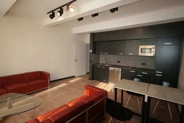 Amosa Liège City Centre Apart Donceel 6 - Mutfak