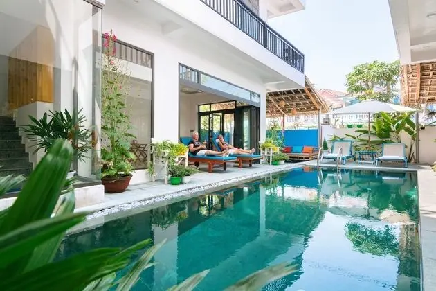 An Bang Beach Dolphin Homestay Hoi An - Havuz