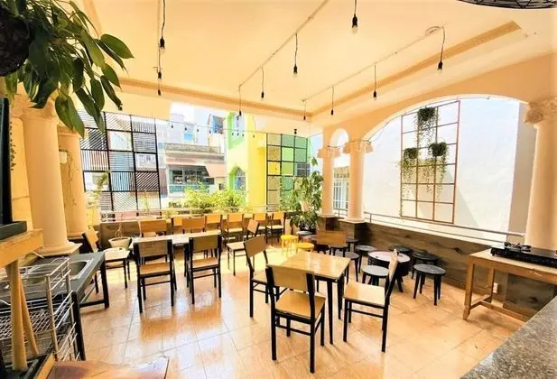 An Map Hostel - Gare De L' amour - Yerinde Yemek