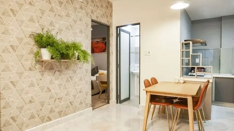 An Nhien Hotel Apartment - Phu Thinh Plaza - İç Mekan