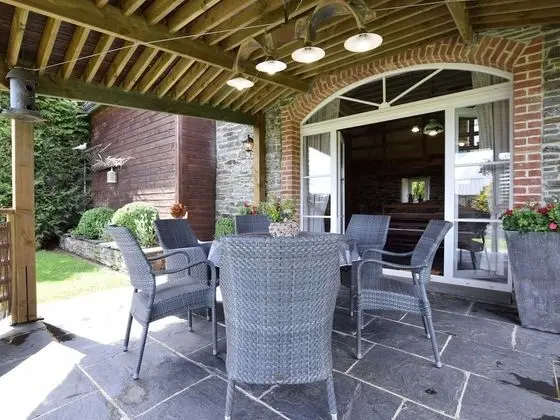 An old Farmhouse in a Peaceful Ardennes Village on the Edge of the Forest