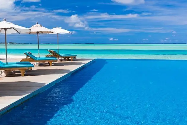 Anantara Dhigu Resort - Havuz