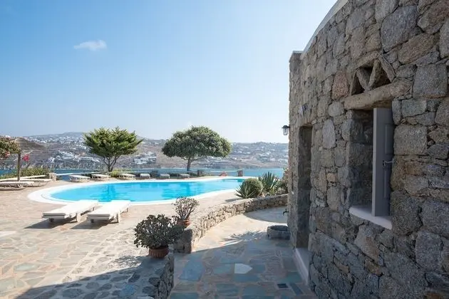 Villa Anemoessa Sky Blue with Pool
