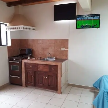 Hotel Animas 16 - Mutfak