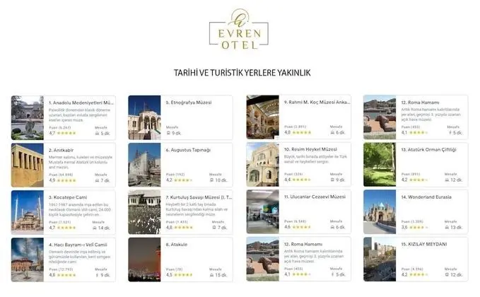 Ankara Otel Evren - Lobi